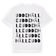 Uddehälle ordlek t-shirt