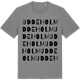 Mid Heather Gray t-shirt med Uddeholm ordlek t-shirt