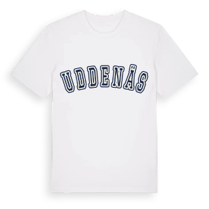 Uddenäs college t-shirt – ekologisk bomull t-shirt från Pinshirt