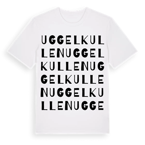 Uggelkullen ordlek t-shirt – ekologisk bomull t-shirt från Pinshirt