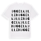 Uggelkullen ordlek t-shirt