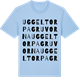 Blue Soul t-shirt med Uggeltorpagruvorna ordlek t-shirt