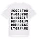 Uggeltorpagruvorna ordlek t-shirt
