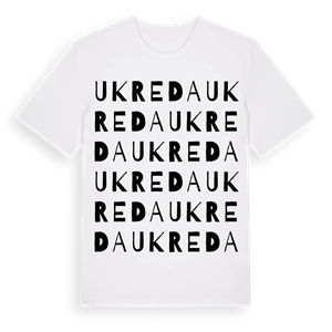Ukreda ordlek t-shirt – ekologisk bomull t-shirt från Pinshirt