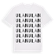 Ulan ordlek t-shirt