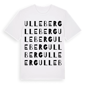 Ulleberg ordlek t-shirt – ekologisk bomull t-shirt från PinShirt