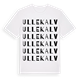 Ullekalv ordlek t-shirt