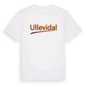 Ullevidal baseball t-shirt – ekologisk bomull t-shirt från Pinshirt