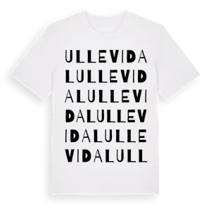 Ullevidal ordlek t-shirt – ekologisk bomull t-shirt från Pinshirt