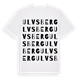 White t-shirt med Ulvsberg ordlek t-shirt