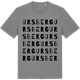Mid Heather Gray t-shirt med Ursberg ordlek t-shirt