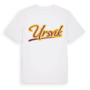 Ursvik baseball t-shirt – ekologisk bomull t-shirt från Pinshirt