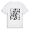 Utangärstad ordlek t-shirt