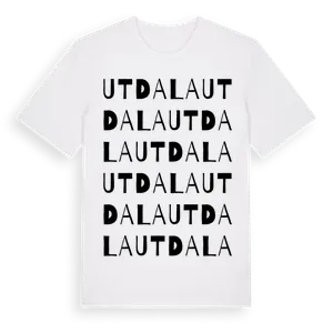 Utdala ordlek t-shirt – ekologisk bomull t-shirt från Pinshirt