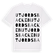 Utjordsbacken ordlek t-shirt