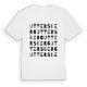 Uttersberg ordlek t-shirt