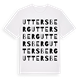 Uttersberg ordlek t-shirt