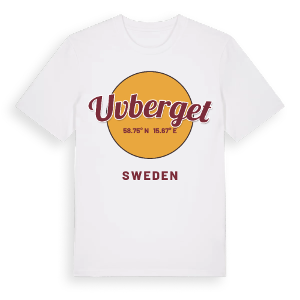 Uvberget cirkel t-shirt – ekologisk bomull t-shirt från Pinshirt