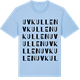 Blue Soul t-shirt med Uvkullen ordlek t-shirt