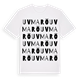 Uvmarö ordlek t-shirt