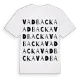 Vadbacka ordlek t-shirt