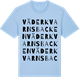 Blue Soul t-shirt med Väderkvarnsbacken ordlek t-shirt