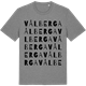 Mid Heather Gray t-shirt med Vålberga ordlek t-shirt
