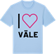 Blue Soul t-shirt med Jag älskar Väle t-shirt stort tryck