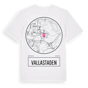 Vallastaden t-shirt – ekologisk bomull t-shirt från Pinshirt