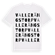 Vallerängstorp ordlek t-shirt