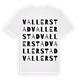 Vallerstad ordlek t-shirt