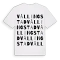 Vållingstad ordlek t-shirt