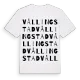 Vållingstad ordlek t-shirt