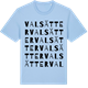 Blue Soul t-shirt med Valsätter ordlek t-shirt