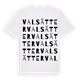 Valsätter ordlek t-shirt