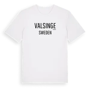 Valsinge i Sverige t-shirt – ekologisk bomull t-shirt från Pinshirt