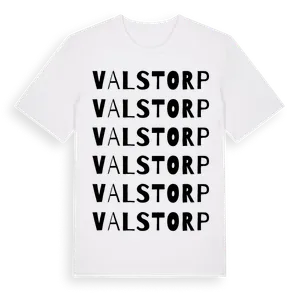 Valstorp ordlek t-shirt – ekologisk bomull t-shirt från Pinshirt