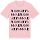 Pink Cotton t-shirt med Vammar ordlek t-shirt