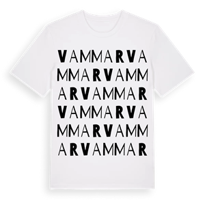 Vammar ordlek t-shirt – ekologisk bomull t-shirt från Pinshirt