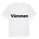 Våmmen fetstil t-shirt