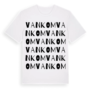 Vankom ordlek t-shirt – ekologisk bomull t-shirt från Pinshirt