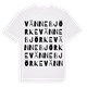 Vännebjörke ordlek t-shirt