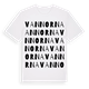 Vannorna ordlek t-shirt