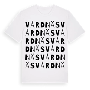 Vårdnäs ordlek t-shirt – ekologisk bomull t-shirt från Pinshirt