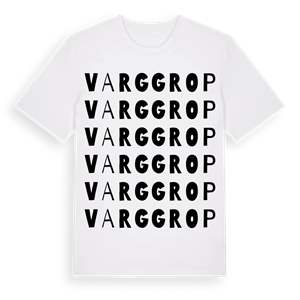 Varggrop ordlek t-shirt – ekologisk bomull t-shirt från Pinshirt