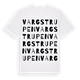 Vargstrupen ordlek t-shirt