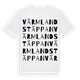 Värmlandstäppan ordlek t-shirt