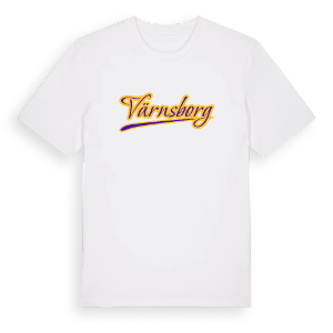 Värnsborg baseball t-shirt – ekologisk bomull t-shirt från Pinshirt