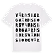 Värnsborg ordlek t-shirt