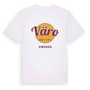 Väro cirkel t-shirt – ekologisk bomull t-shirt från Pinshirt